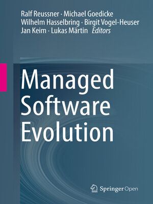 cover image of Managed Software Evolution